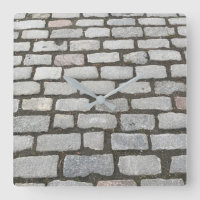 Stone Pathway Grey Cobblestone Street Sidewalk