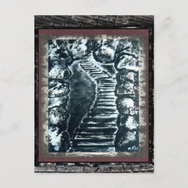 Stone Pathway Postcard (Front)