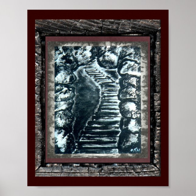 Stone Pathway Poster (Front)