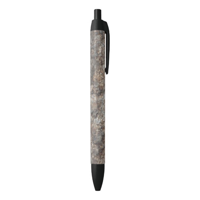 Stone pattern black ink pen (Bottom (Vertical))