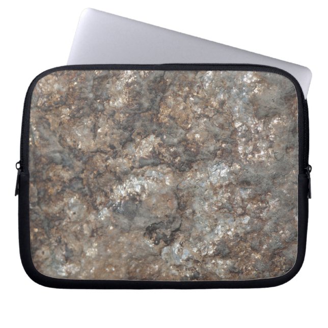 Stone pattern laptop sleeve (Front)