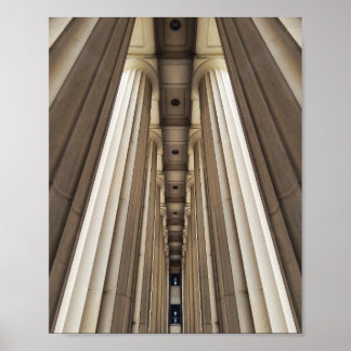Stone Pillars Poster