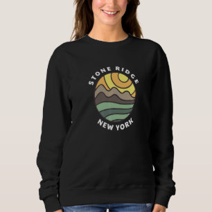 Stone Ridge New York NY Mountain Vacation Souvenir Sweatshirt
