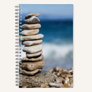Stone, Rock, Balance Notebook