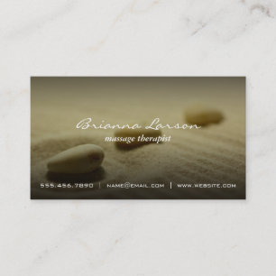 Stone & Sand Business Card
