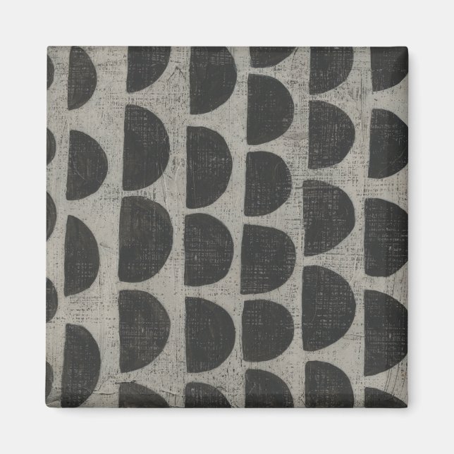 Stone - Semicircles Magnet (Front)