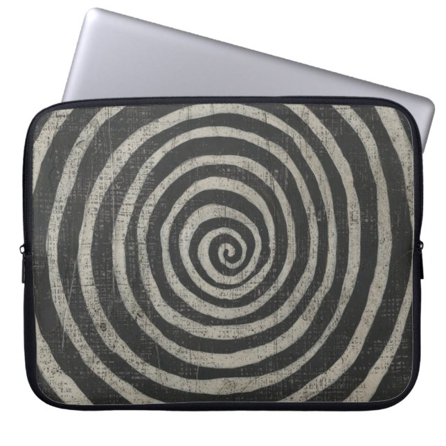 Stone - Spiral Laptop Sleeve (Front)