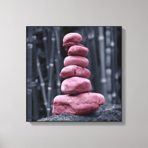 Stone Stack Canvas Print