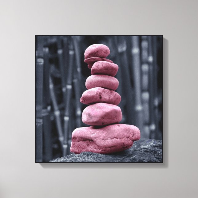 Stone Stack Canvas Print (Front)