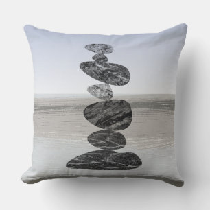 Stone Stack Pebbles Pillow