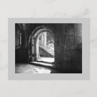 Stone stairs postcard
