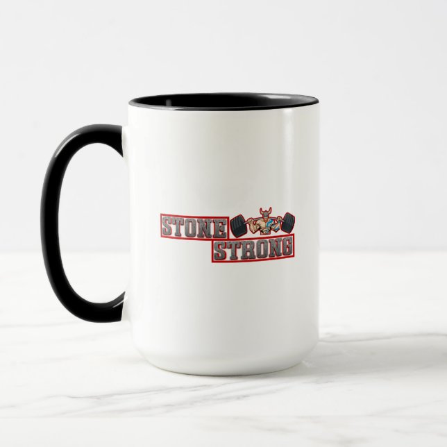 STONE STRONG GYM SHIRT MUG (Left)