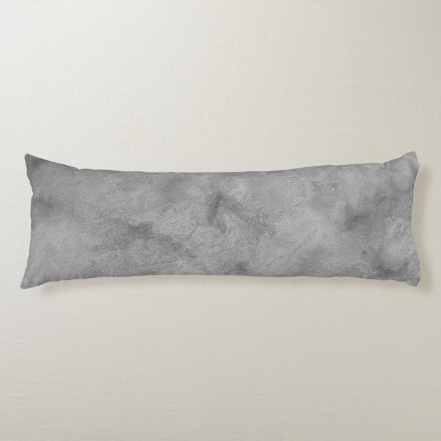 Stone Surface Brushed Polyester Body Pillow (Front)