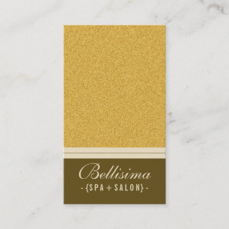 Stone Textured Gold Business Card