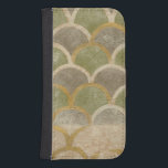 Stone Tile Design by Chariklia Zarris Samsung S4 Wallet Case<br><div class="desc">What looks like a painting of your favourite cobblestone street is really a stone tile design created by Chariklia Zarris. The muted earth tones of the stone tile design beg you to stare at them and contemplate the mysteries of the world. Or at least they'll beg the person you buy...</div>