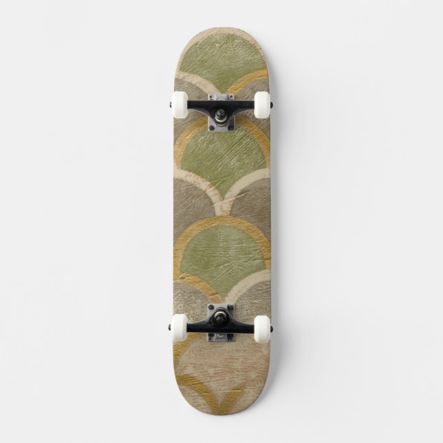 Stone Tile Design by Chariklia Zarris Skateboard (Front)