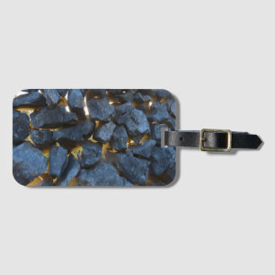 Stone wall built in Croatian style    Luggage Tag