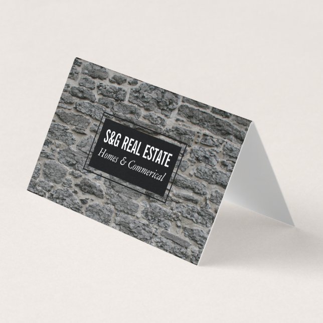 Stone Wall Business Card (Front)