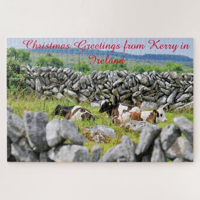 Stone Walls  of Kerry. Jigsaw Puzzle (Horizontal)