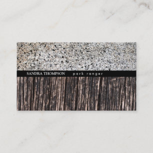 Stone & Wood Variation Business Card