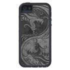 Stone Yin Yang Dragons