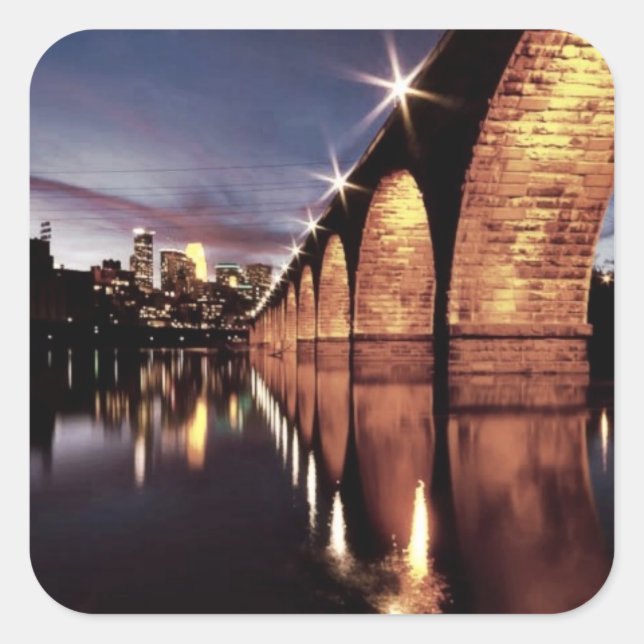 Stonearch Skyline Square Sticker (Front)