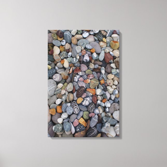 Stonebeach by Johannes Stötter Canvas Print (Front)