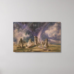 Stonehenge, 1835 canvas print