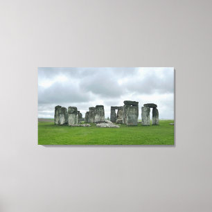 Stonehenge 35" x 20" Large Canvas Print