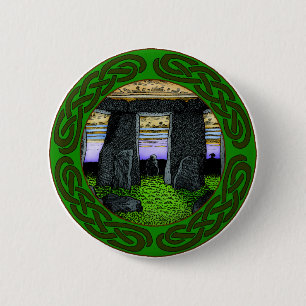 Stonehenge 6 Cm Round Badge