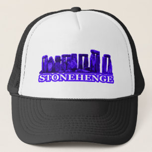 Stonehenge Blue transp The MUSEUM Zazzle Gifts Trucker Hat