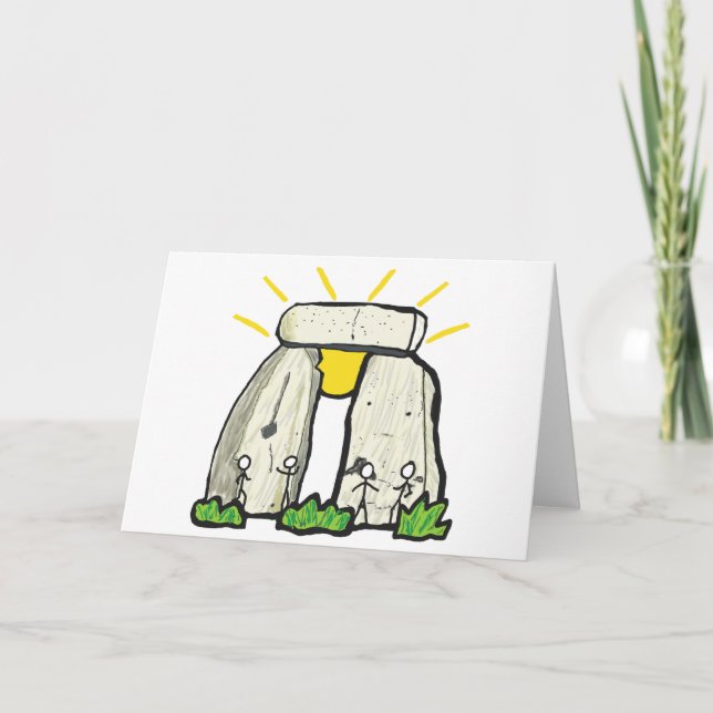 Stonehenge Card (Front)
