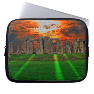 Stonehenge Celtic Standing Stones in Britain Laptop Sleeve