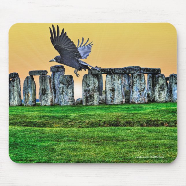 Stonehenge Celtic Standing Stones in Britain Mouse Pad (Front)
