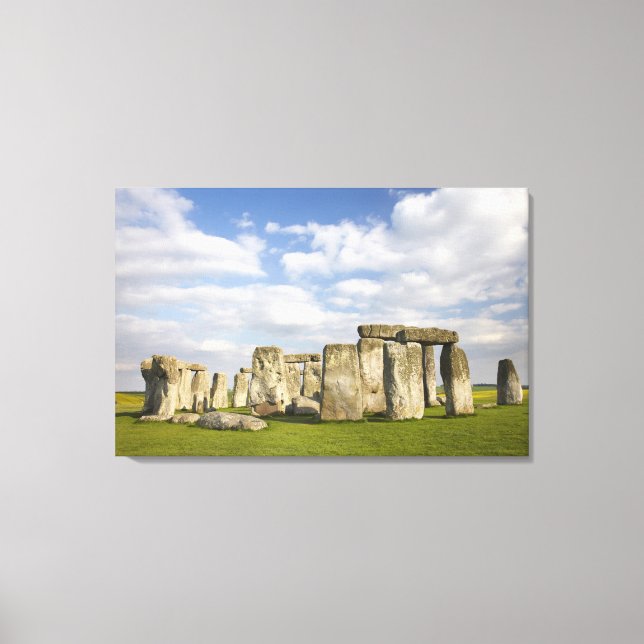 Stonehenge (circa 2500 BC), UNESCO World 2 Canvas Print (Front)