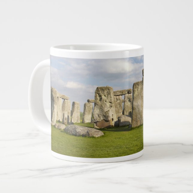 Stonehenge (circa 2500 BC), UNESCO World 2 Large Coffee Mug (Front Left)