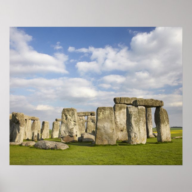 Stonehenge (circa 2500 BC), UNESCO World 2 Poster (Front)