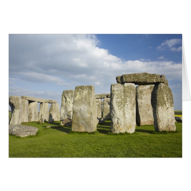 Stonehenge (circa 2500 BC), UNESCO World 3 (Front Horizontal)