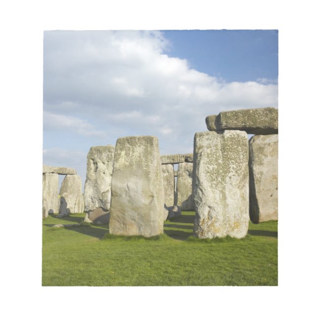 Stonehenge (circa 2500 BC), UNESCO World 3 Notepad (Front)