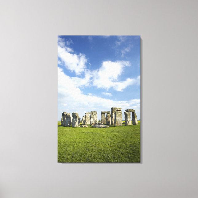 Stonehenge (circa 2500 BC), UNESCO World Canvas Print (Front)