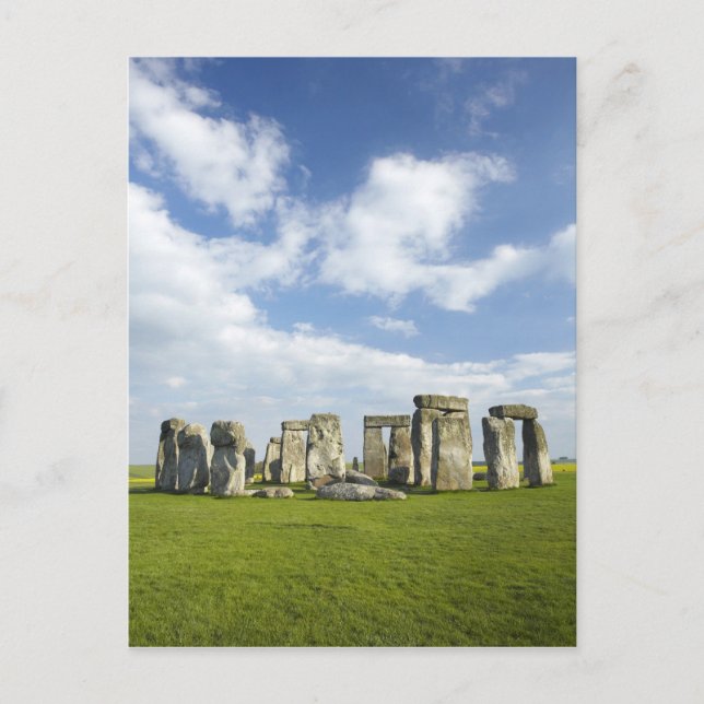 Stonehenge (circa 2500 BC), UNESCO World Postcard (Front)