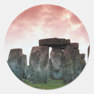 Stonehenge Classic Round Sticker