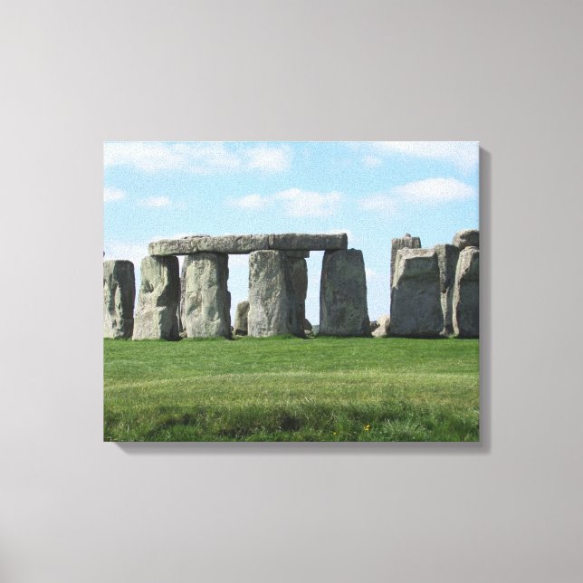 Stonehenge England Photograph Canvas Print (Front)