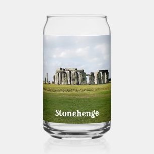 Stonehenge England Souvenir Can Glass