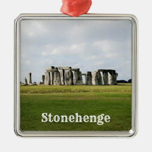 Stonehenge England Souvenir Metal Tree Decoration