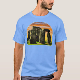 Stonehenge England Souvenir Stonehenge At Night101 T-Shirt