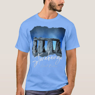 Stonehenge England SouvenirStonehenge At Night 317 T-Shirt
