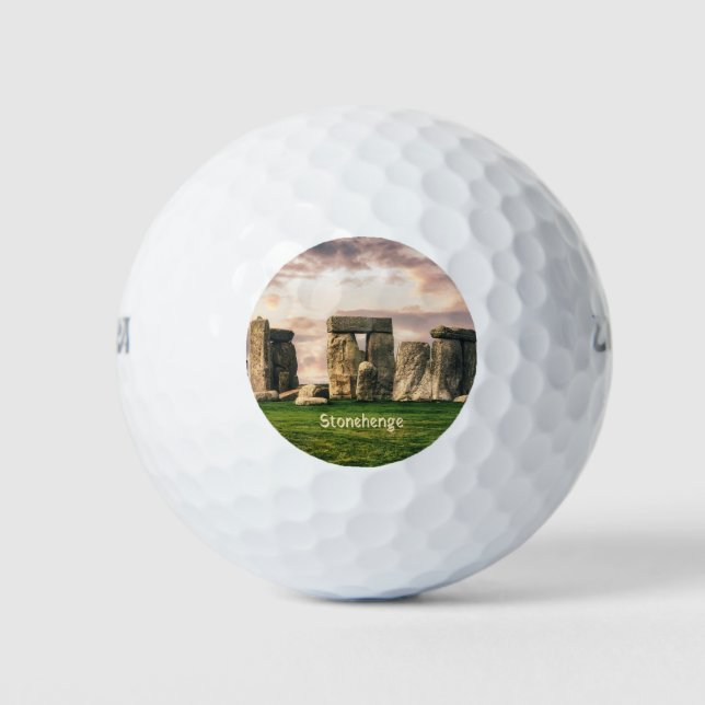 Stonehenge England UK Golf Balls (Front)