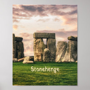 Stonehenge England UK Poster