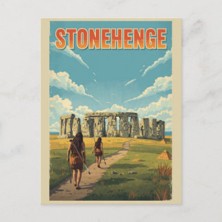 Stonehenge england Wiltshire World Heritage Site Postcard